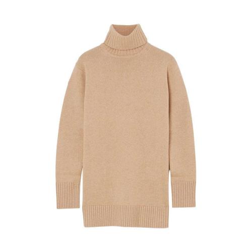 MaxMara/麥絲瑪拉 女士駝色羊毛針織衫/毛衣 NASTR0002