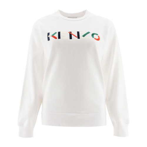 Kenzo 高田賢三 女士 服飾 字母logo白色棉質(zhì)衛(wèi)衣 女衛(wèi)衣