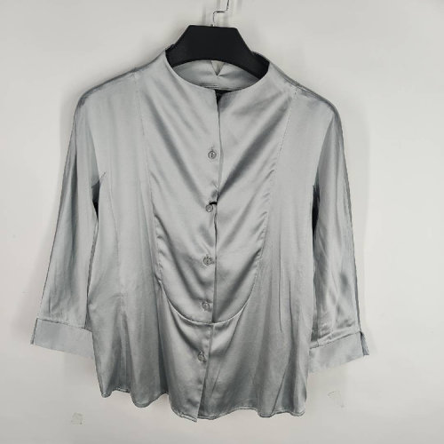 Emporio Armani/安普里奧阿瑪尼藍色系女士長袖襯衫 M2C08T M2310