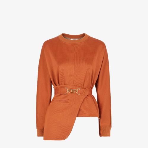  FENDI芬迪 22年秋冬 女士 衛(wèi)衣 Sweatshirt FS7907ALC9F1IHI