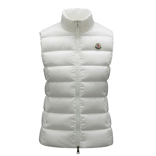 Moncler/蒙克萊 22年秋冬新款 Ghany系列 白色無袖羽絨服馬甲H20931A5250068950032
