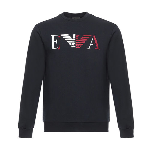 Emporio Armani/安普里奧阿瑪尼 男衛(wèi)衣 混紡圓領(lǐng)長(zhǎng)袖衛(wèi)衣運(yùn)動(dòng)衫 6Z1MB3 1J07Z