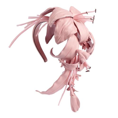  GUCCI古馳 22年秋冬 女士 皮革花朵發(fā)帶 697328 3HAHN 5800