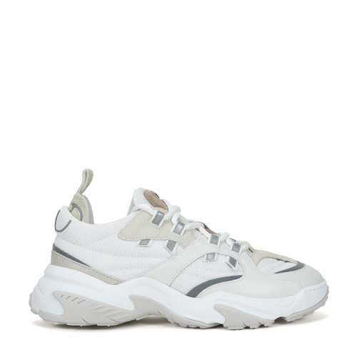 Valentino/華倫天奴 男士織物配皮系帶休閑運動鞋 UY2S0D52 EIR