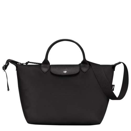 Longchamp/瓏驤 女士黑色聚酰胺手提包 L1515 HSR 001 PLSX