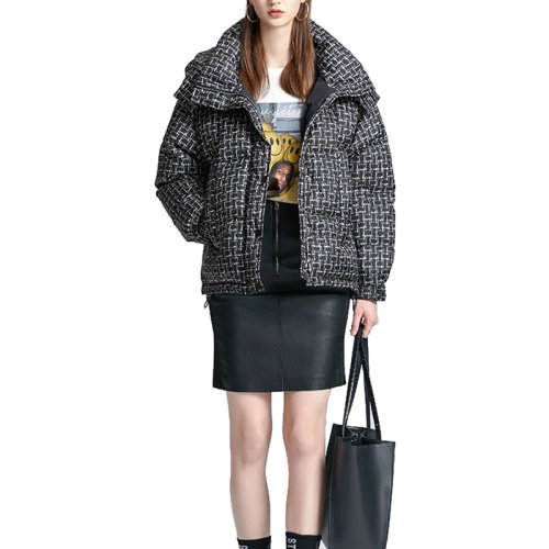 GeleiStory/GeleiStory 羽絨服女2022年冬季新款小個(gè)子時(shí)尚連帽短款加厚保暖外套女士羽絨服