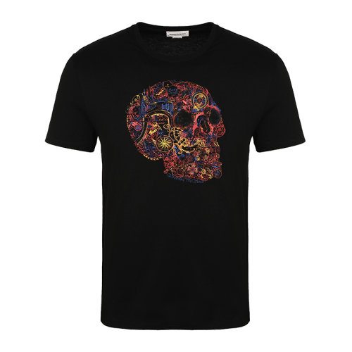 Alexander McQueen/亞歷山大麥昆21春夏男士短袖T恤649873QQZ53