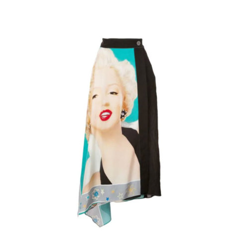 LOEWE/羅意威 女裙 女士瑪麗蓮印花時尚百搭多色半身裙 S2295220PO-5176