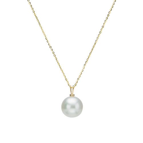 GeleiStory/GeleiStory優(yōu)雅系列18K澳洲海珠鉆石吊墜 店鋪特惠