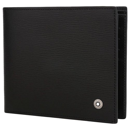 MontBlanc/萬寶龍 大班系列男牛皮短款折疊錢包 錢夾8372