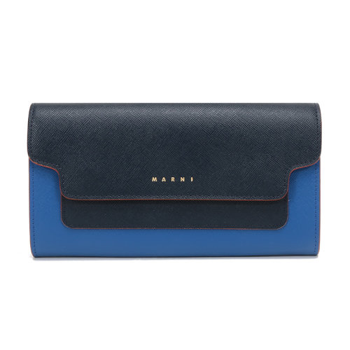 MARNI/瑪尼 女士皮質(zhì)長(zhǎng)款錢包錢夾 PFMOU01U17 LV520