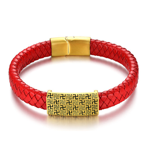 GJY/古金玥 智慧無(wú)限 3D硬金黃金 琺瑯工藝復(fù)古個(gè)性999黃金刺青萬(wàn)字符款 黃金情侶手牌