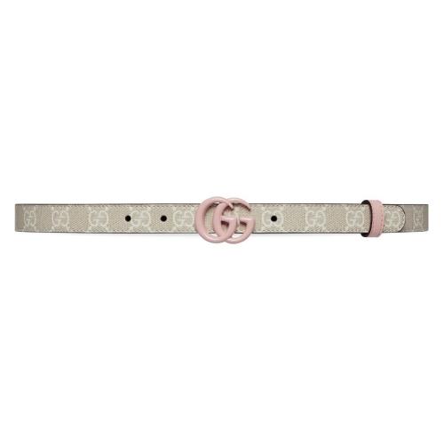  GUCCI古馳 22年秋冬 女士 雙G帶扣窄版腰帶 409417 FAA6B 8050