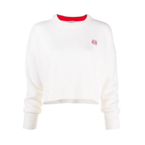  LOEWE/羅意威 女士黑色羊毛針織衫/毛衣 S35-93-33XB2-1100 PLFSX