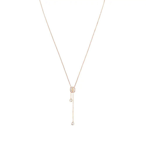 Chaumet/尚美  LIENS SéDUCTION系列 女士18k金玫瑰金鉆石吊墜083308