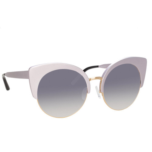 Matthew Williamson X Linda Farrow 女式貓眼大框太陽眼鏡MW182C8