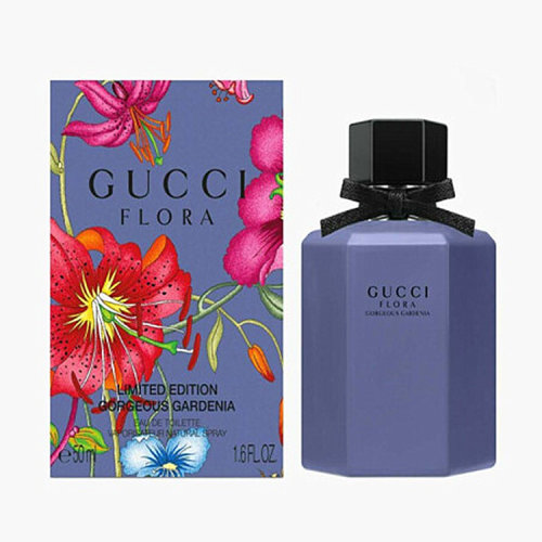 GUCCI/古馳  Flora 梔子花紫色瓶限量版 女士香水 EDT 50ML 淡香水
