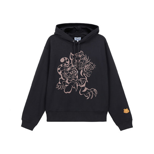 KENZO/高田賢三  男衛(wèi)衣 男士KENZO x KANSAIYAMAMOTO系列棉質(zhì)連帽衛(wèi)衣運(yùn)動衫 FB5 5SW320 4ML