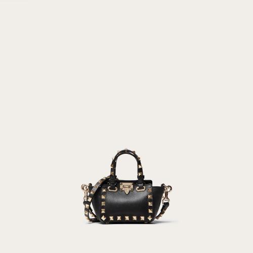  VALENTINO華倫天奴 22年秋冬 女士 單肩包 MICRO SAC ROCKSTUD EN CUIR DE VEAU 1W2P0Y28BOL0N