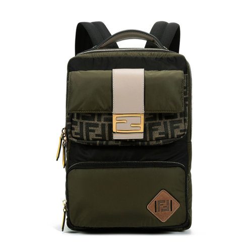 FENDI/芬迪 fw秋冬款 男士織物雙肩包 7VZ047 AD1I