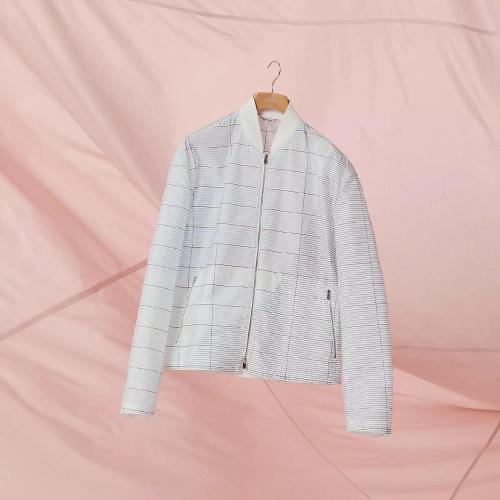  HERMES愛(ài)馬仕 22年秋冬 男士 夾克 Blouson droit imprime H252500HF6448