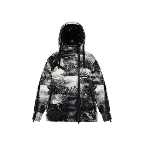  MONCLER蒙可蒙克萊 22年秋冬 女士 羽絨服 黑色花色羽絨服 LIRIOPE liriope-Noir blanc 預(yù)定商品1-3周發(fā)貨