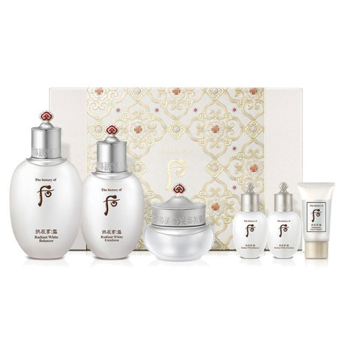 Whoo/后拱辰享雪美白3種套裝(后拱辰享雪玉凝水 150ml, 后拱辰享雪玉凝乳 110ml, 拱辰享雪玉凝水分膏 30ml)新疆不發(fā)貨