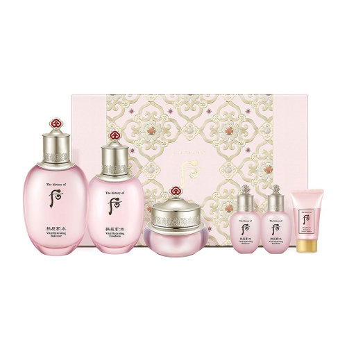 Whoo/后拱辰享水 水沄3種套裝（拱辰享水 水沄平衡液 150ml, 拱辰享水 水沄平衡乳 110ml, 水沄面霜30ml）新疆不發(fā)貨