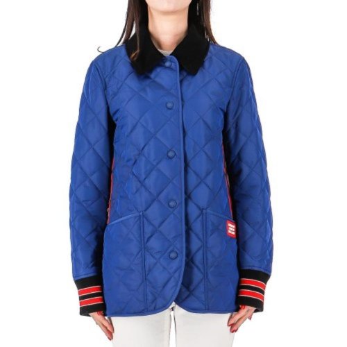  BURBERRY/博柏利 女士藍色尼龍夾克 8022807 PLFSX
