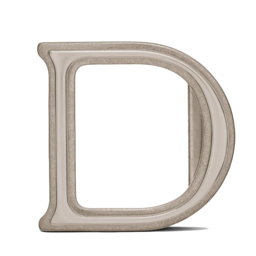 DIOR/迪奧新款 男士35毫米金屬覆層黃銅“D”腰帶扣4917REMET_H07K