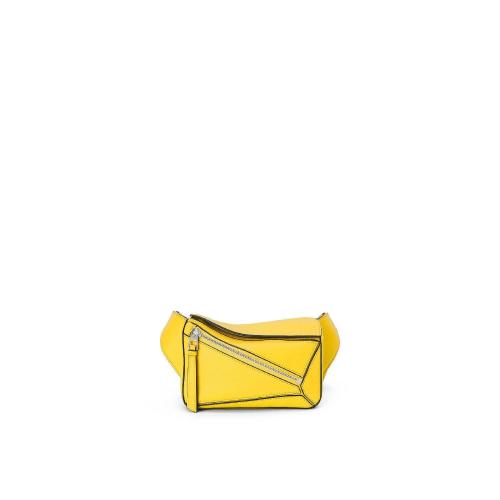  LOEWE羅意威 22年秋冬 男士 腰包 Mini Puzzle bumbag in classic calfskin B510U89X02-8240