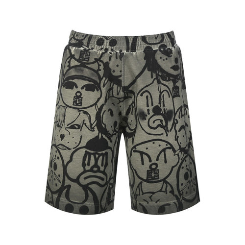 Givenchy/紀(jì)梵?！?2春夏新款】男士棉質(zhì)休閑運(yùn)動短褲 BM50ZE30S5
