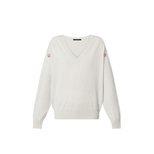  LV路易威登 22年秋冬 女士 針織衫 D 形環(huán) V 領(lǐng)衫 1AAL9G 1AAL9J 1AAL9I 1AAL9H