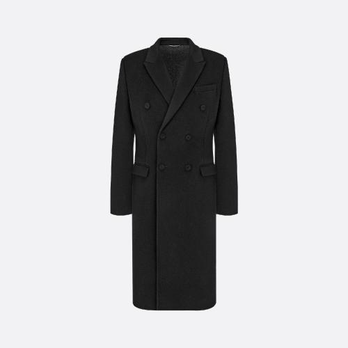  DIOR迪奧 22年秋冬 男士 大衣 Manteau croise 213C374A3840_C988