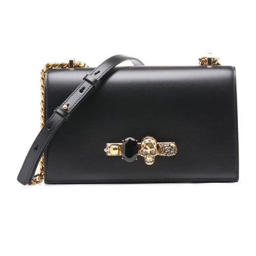 Alexander McQueen/亞歷山大麥昆22新品女士單肩包554128CMO0T