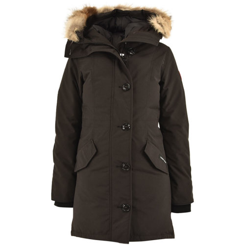 CANADA GOOSE/加拿大鵝  女裝 女士藍(lán)色經(jīng)典時(shí)尚連帽毛領(lǐng)秋冬羽絨服外套 CG.2580L.3563