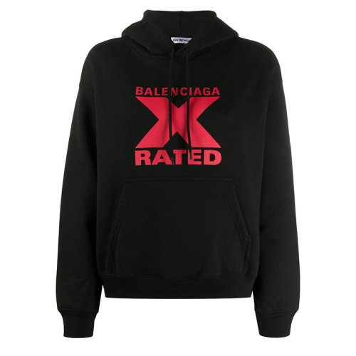 Balenciaga/巴黎世家 女士黑色棉質(zhì)女衛(wèi)衣 612959TIVA8