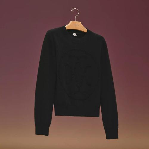  HERMES愛馬仕 22年秋冬 女士 針織衫 Pull manches longues motif ??H Lift?? H2H2631D102