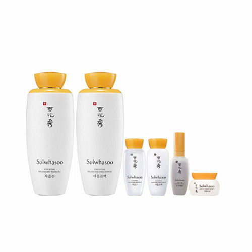 Sulwhasoo/雪花秀 滋盈肌本水乳護(hù)膚套裝2件套禮盒 （正：水125ml/15ml+乳125ml/15ml +精華8ml+面霜5ml）