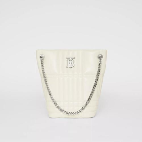  BURBERRY 22年秋冬 女士 Lola – 小號(hào)絎縫羔羊皮蘿納水桶包 80462541 預(yù)定商品1-3周發(fā)貨