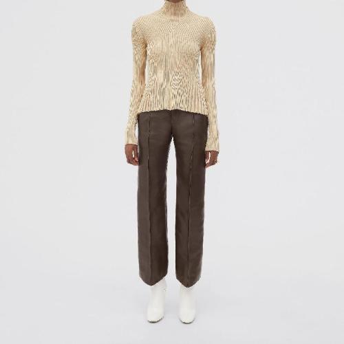  BV葆蝶家 22年秋冬 女士 針織衫 pull plisse en viscose legere 715441V2CX07112