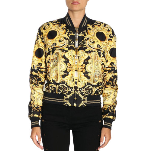 VERSACE/范思哲 女士印花棉質(zhì)外套夾克 A80818-A225250-A7008