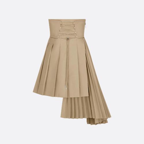  DIOR迪奧 22年秋冬 女士 半身裙 Jupe asymetrique 257J68A3332_X1700