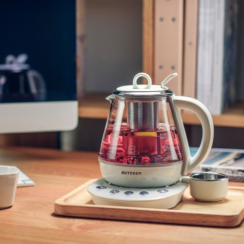 Buydeem/北鼎養(yǎng)生壺K11多功能全自動(dòng)養(yǎng)生壺高硼硅加厚玻璃按鍵式花茶壺簡(jiǎn)配款