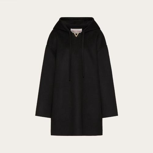  VALENTINO華倫天奴 22年秋冬 女士 衛(wèi)衣 SWEAT EN DRAP COMPACT 1B3CJ2P06JA0NO