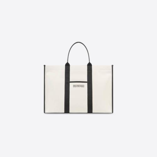  BALENCIAGA巴黎世家 22年春夏 女士 手提包 Hardware Large Tote Bag  in Beige 6714032HHAM*w 預(yù)定商品1-3周發(fā)貨