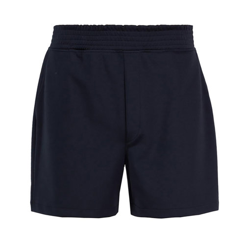 VERSACE/范思哲 男士黑色滌綸徽標貼花短褲 BU40314BJ10284-1008