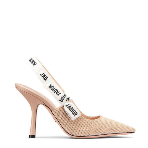 DIOR/迪奧  女士JADIOR布面蝴蝶結(jié)10厘米高跟鞋 兩色可選 KCC201TFL_S900