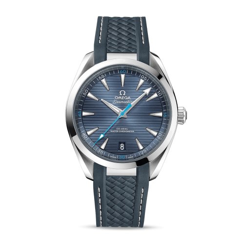 OMEGA/歐米茄 海馬系列 Aqua Terra 150米 至臻天文臺 精鋼表殼 橡膠表帶 自動(dòng)機(jī)械 男士腕表 220.12.41.21.03.002