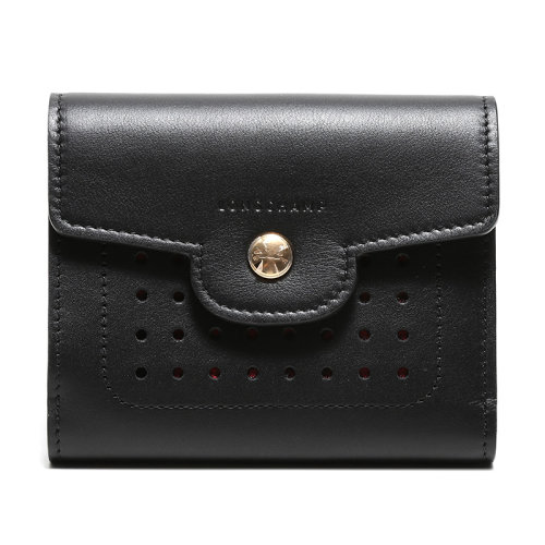 Longchamp/瓏驤 女士MADEMOISELLELONGCHAMP系列牛皮短款錢包錢夾30000883001